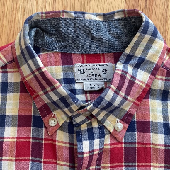 J. Crew Plaid Button Down - Picture 2 of 3